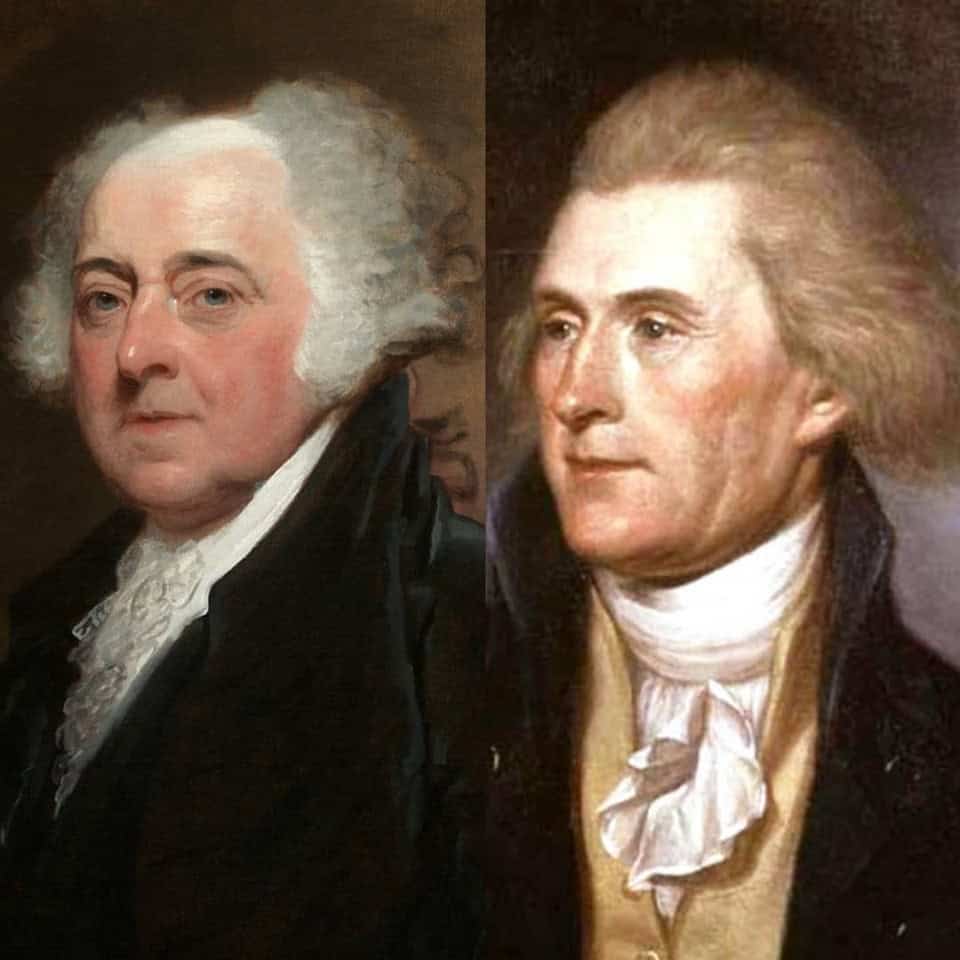 Thomas Jefferson and John Adams
